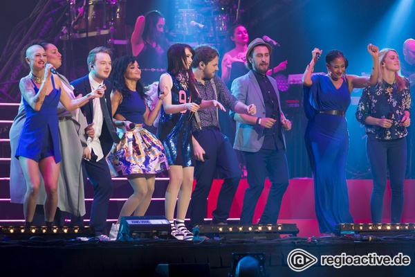 Zehn Talente mit viel Stimme - The Voice of Germany 2015 bietet in der SAP Arena Mannheim eine abwechslungsreiche Show 