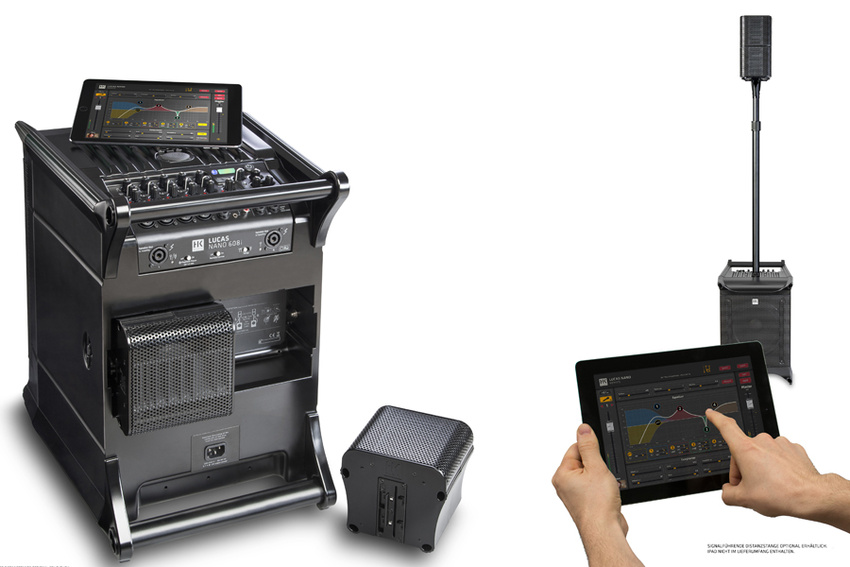 NAMM 2016: Neues PA-Komplettsystem von HK Audio lässt sich per iPad steuern