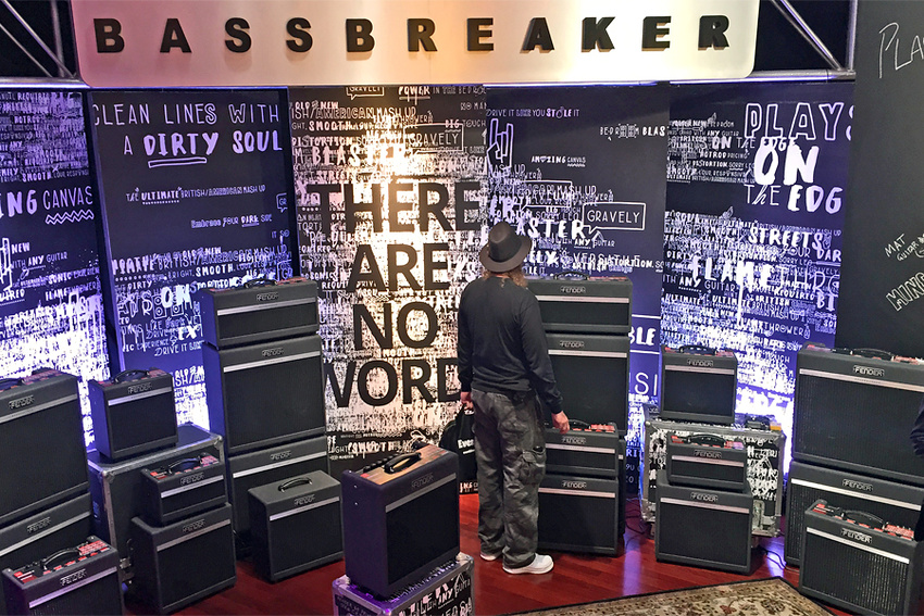 NAMM 2016: Fender stellt die neue Bassbreaker-Amp-Serie vor