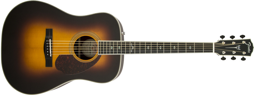NAMM 2016: Fender bringt die neue Akustikgitarren-Serie "Paramount" auf den Markt